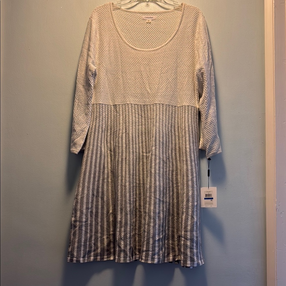Striped Long Sleeve Dress